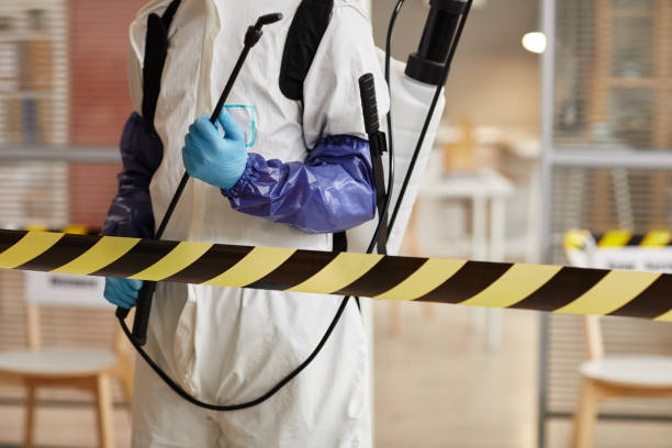 Professional Trauma Scene Cleanup technician working in Freeport, MI